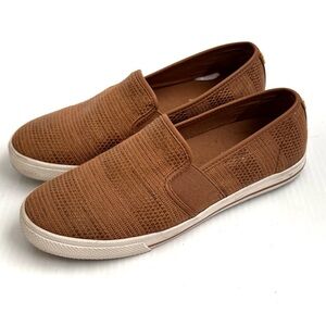 Lauren Ralph Lauren Jinny Women's Tan Slip-On Sneakers size 8
